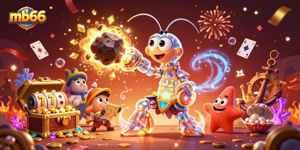 Unleash winning strategies with mb66 while diving through gold-rich treasures in this vibrant casino scene.