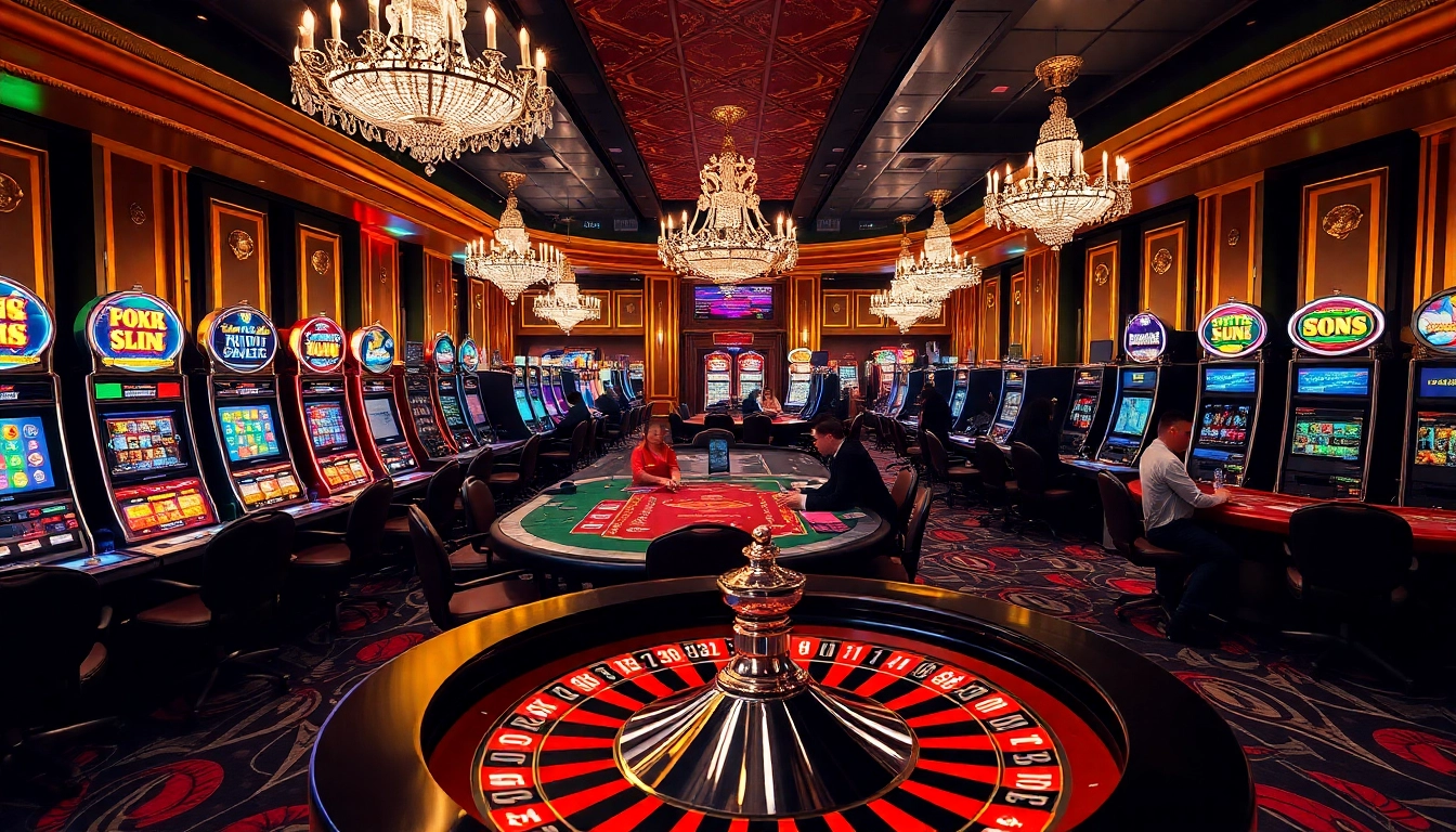Experience thrilling gameplay at https://c168seo.com/ with a lively poker game and vibrant casino ambiance.