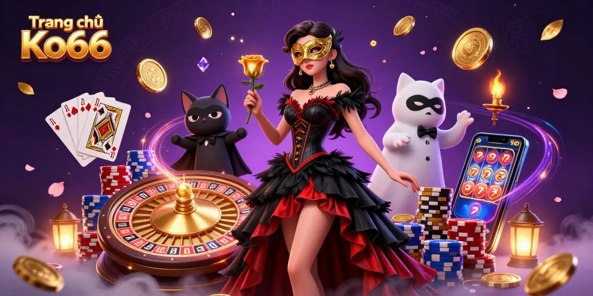 Experience the excitement of gambling at Trang chủ Ko66 with stunning visuals and glowing game elements.
