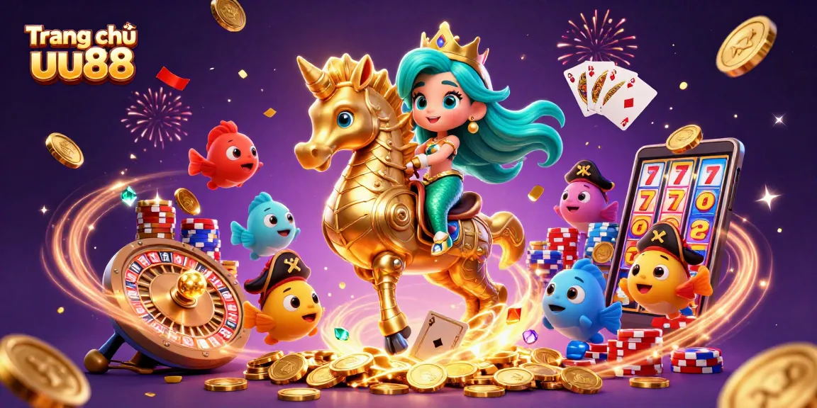 Engage with thrilling gaming experiences at Trang chủ uu88 with a vibrant casino scene!