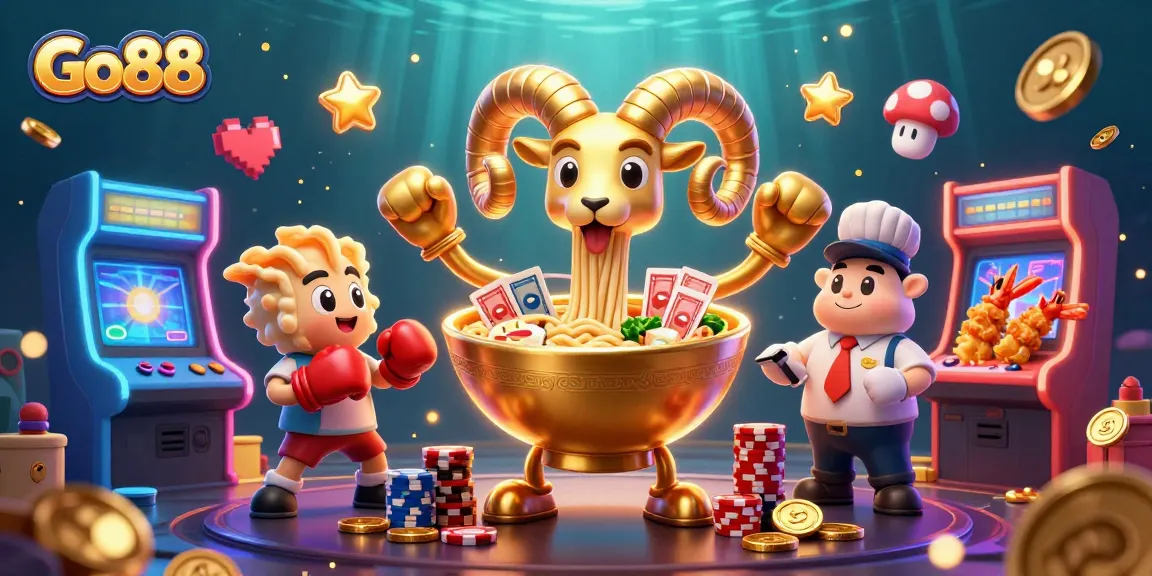 Go88 offers exciting gaming experiences with unique characters in vibrant casino environments.